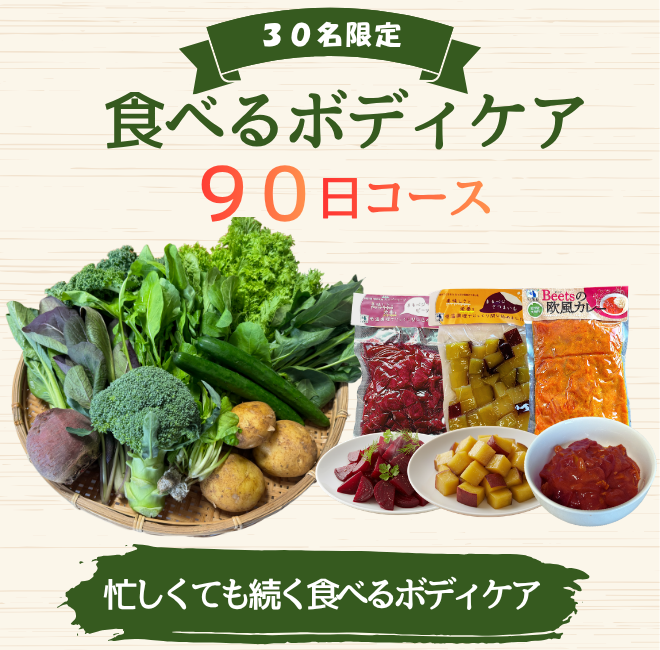 【30名限定】食べるボディケア 90日コース