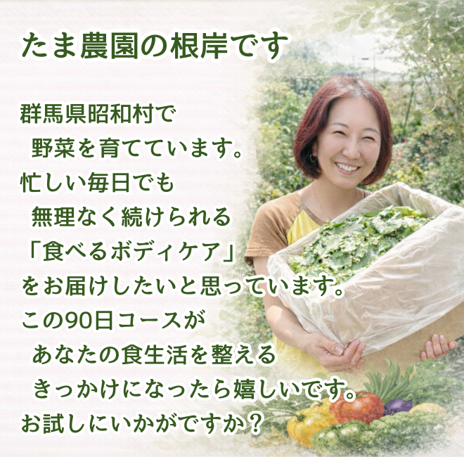【30名限定】食べるボディケア 90日コース