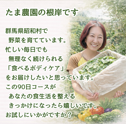 【30名限定】食べるボディケア 90日コース